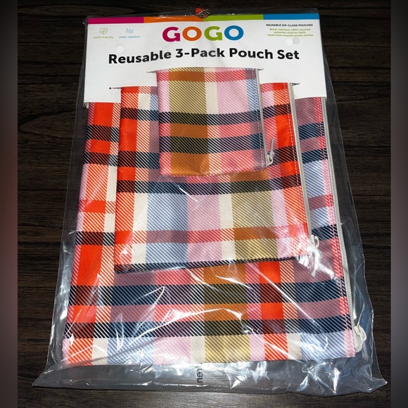 Reusable 3-Pack Pouch Set - Picture 1 of 5